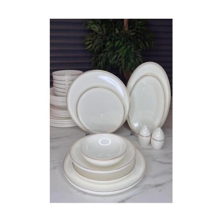 Neva Pera Elegans 12 Kişilik 56 Parça Yemek Takımı N4791