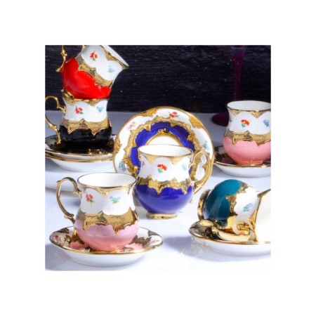 Kosova 6'Lı Nescafe Fincan Takımı HAN-01