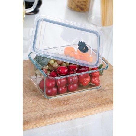 Acar Cam Dikdörtgen Vakumlu Saklama Kabı 1,2 Lt YSH-012131