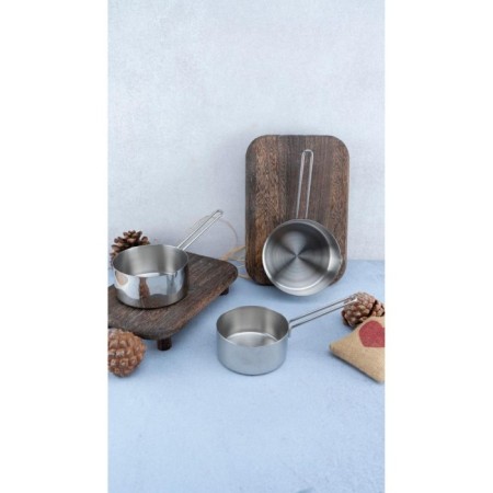 Bambum Rose 3'Lü Çelik Kaçerola B5826