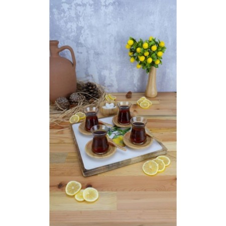 Bambum Kangura Kare Tepsi Limon Büyük B5965