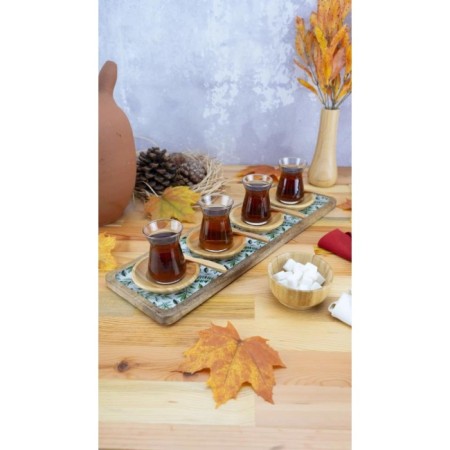 Bambum Kangura Dikdörtgen Tepsi Yaprak Büyük B5982