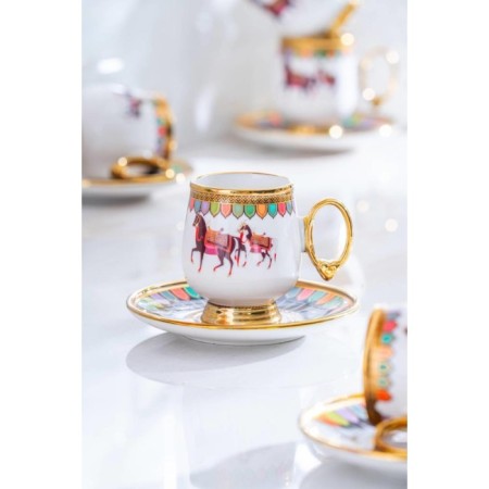 Acar Wılshıre 6'Lı Kahve Fincan Takımı SHP-07188