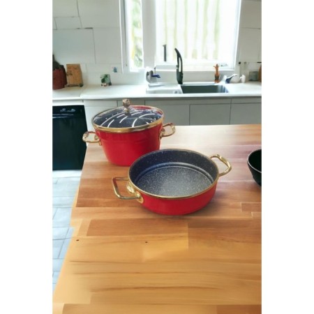 Arow 2'Li Pratik Set Kırmızı TR-4539