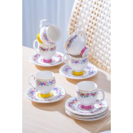 Acar 6'Lı Kahve Fincan Takımı SYT-08097