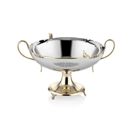 Lamedore Black Pearl Kuşlu Kulplu Küçük Kase 1MG-90S