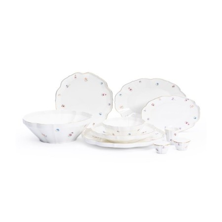 Maxx Doria Hexa Fiore 12 Kişilik 58 Parça Yemek Takımı PA2109