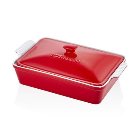 Rossallını Lıfe Büyük Dikdörtgen Kapaklı Fırın Kabı Kırmızı 1FK-4575LRE