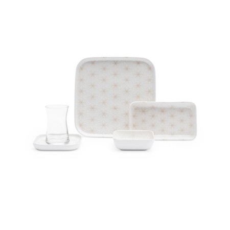 Maxx Doria Vega Stara 6 Kişilik 24 Parça Kahvaltı Takımı PA2143