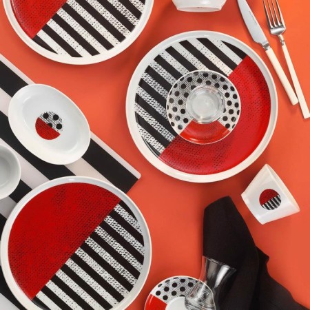 Kütahya Porselen MOD30KH60012065 Mood 6 Kişilik 30 Parça Yuvarlak Kahvaltı Takımı