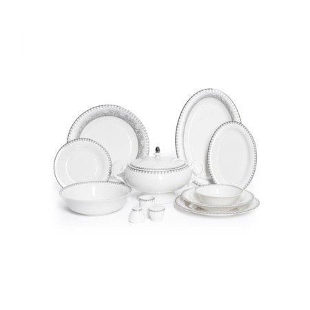 Maxx Doria Palace Silver Ivy 12 Kişilik 72 Parça Yemek Takımı PA2031