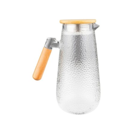 Bambum Polska Bambu Kapaklı Cam Sürahi B6427