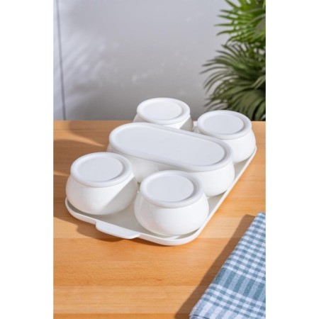 Acar Nora Collectıon 6'Lı Tepsili Kahvaltılık Seti SCT-06164