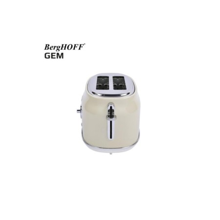 Berghoff Gem Retro Krem Renk İki Dilim Ekmek Kızartma Makinesi 7950042