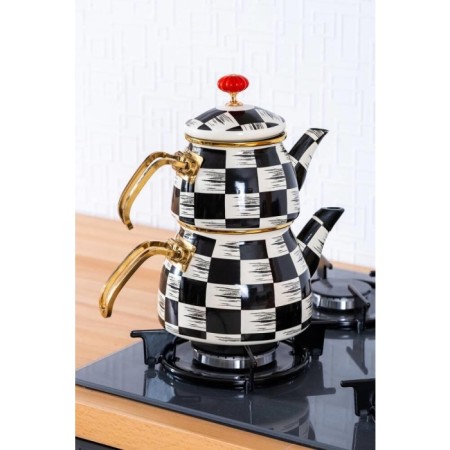 Acar Qualıta-Kıng Doroty Emaye Çaydanlık XAP-06375