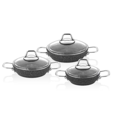 Falez Black Line 6 Parça Sahan Seti BLN3060