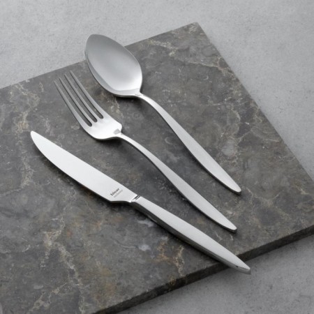 Hisar Mercury Sade 12 Kişilik 84 Parça Çatal Kaşık Bıçak Seti