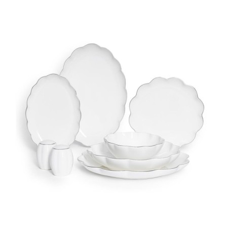 Maxx Doria Livia Platinum 12 Kişilik 58 Parça Yemek Takımı PA2094