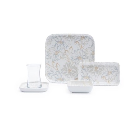 Maxx Doria Vega Lilium 6 Kişilik 24 Parça Kahvaltı Takımı PA2142