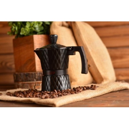 Taşev Adamante 3 Fincan Kapasiteli Moka Pot T1202