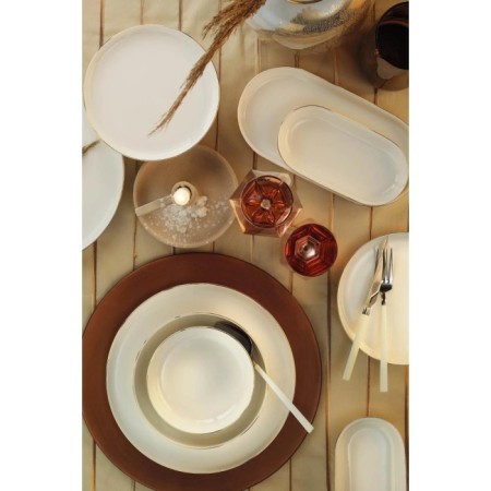 Kütahya Porselen BNMOD26YT20 Bone Moderna Altın 6 Kişilik 26 Parça Yemek Takımı