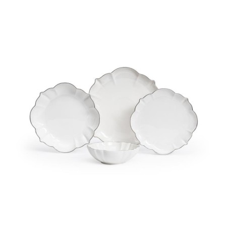 Maxx Doria Compass Platinum 6 Kişilik 24 Parça Yemek Takımı PA2090