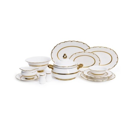 Maxx Doria Majestic Leaves 12 Kişilik 77 Parça Yemek Takımı PA2164
