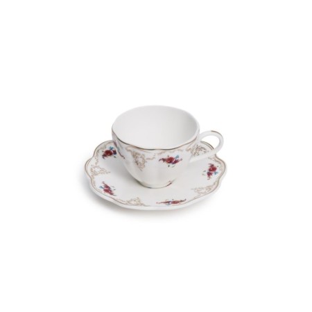 Maxx Doria Garden Collection Florin 6 Kişilik 12 Parça Kahve Fincan Takımı PA2130