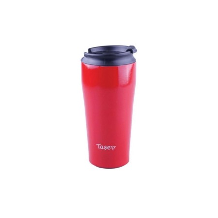 Taşev Pira Bardak Termos 400 ml Kırmızı T3701