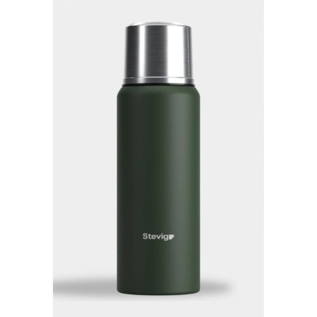 Stevıg 4 Camp Klasik Vakumlu Çelik Termos 1 Lt Green ST-205