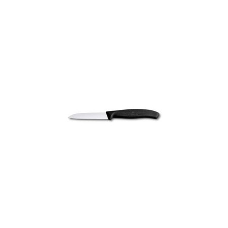 Victorinox SwissClassic 8 Cm Siyah Düz Soyma Bıçağı 6.7403