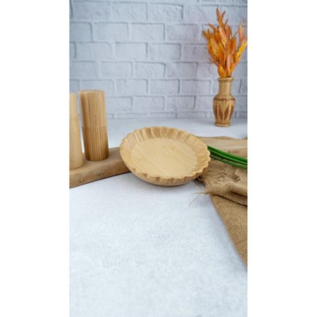 Bambum Crumble Salata ve Meyve Kasesi Sığ Küçük B5928