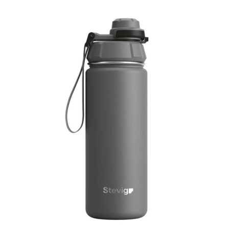 Stevıg 1 Hand Leak Proof Sızdırmaz Çelik Termos 500 Ml Grey ST-209