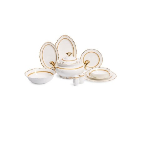 Maxx Doria Czech Collection Helen Gold 12 Kişilik 60 Parça Yemek Takımı PA2163