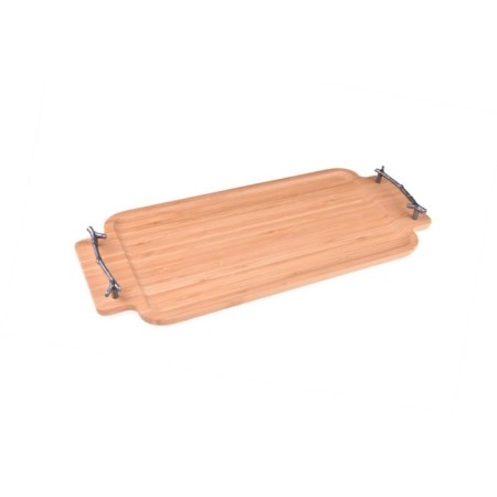 Bambum Lachi Metal Kulplu Küçük Tepsi B0508