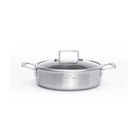 Maxx Doria Steel Fusion 24 Cm Kısa Tencere PA3020