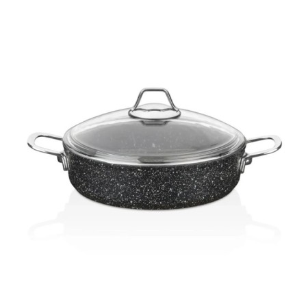 Falez Blackline 32 Cm Karnıyarık Tencere BLN3072