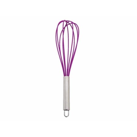 Tantitoni Metal Saplı Mor Silikon Çırpıcı 29.5x7 Cm( WS-12C-M)