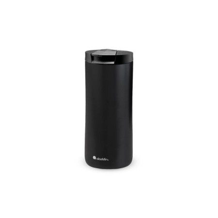 Aladdin Urban Thermavac Paslanmaz Çelik Seyahat Termos Bardak Siyah 0.35 Lt