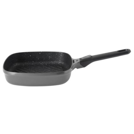 Berghoff Gem Çıkarılabilir Saplı Stay Cool Izgara Kare Tava Gri 24 Cm 8501031