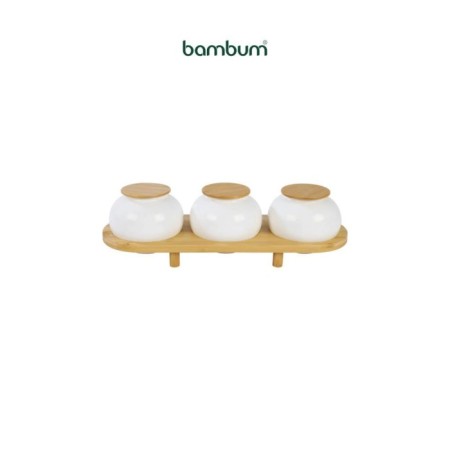 Bambum Simple 3'Lü Baharat Seti Standlı B5839