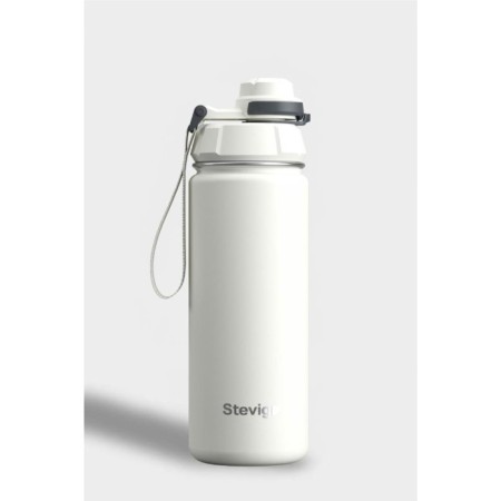 Stevıg 1 Hand Leak Proof Sızdırmaz Çelik Termos 500 Ml Star Whıte ST-220